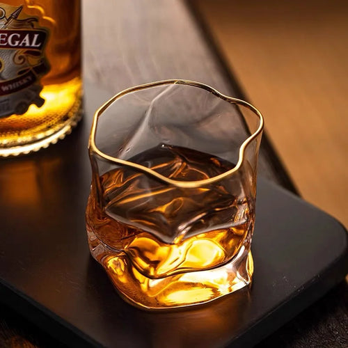 Texturert Whiskey Glass 2-delt Sett Norvo