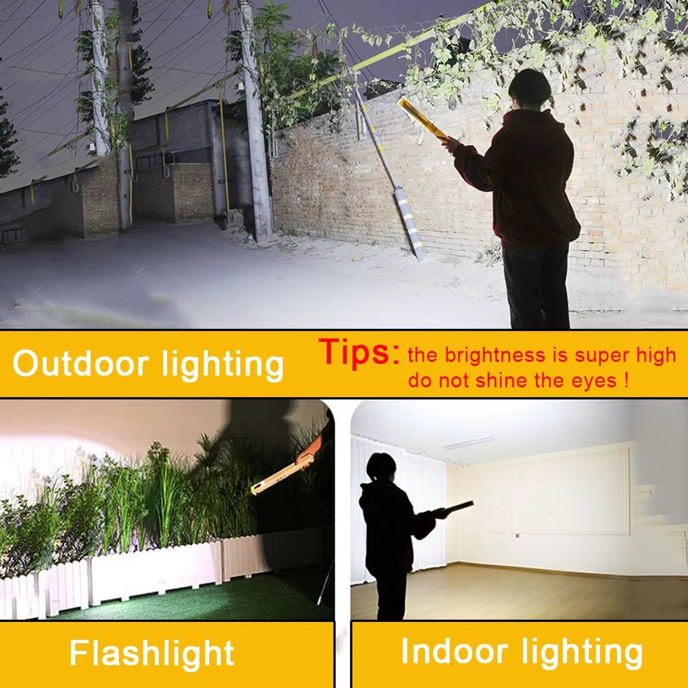 Norvo | Ultra-lys 16-tommers LED arbeidslys med multi-modus innstillinger og batteri for hele natten