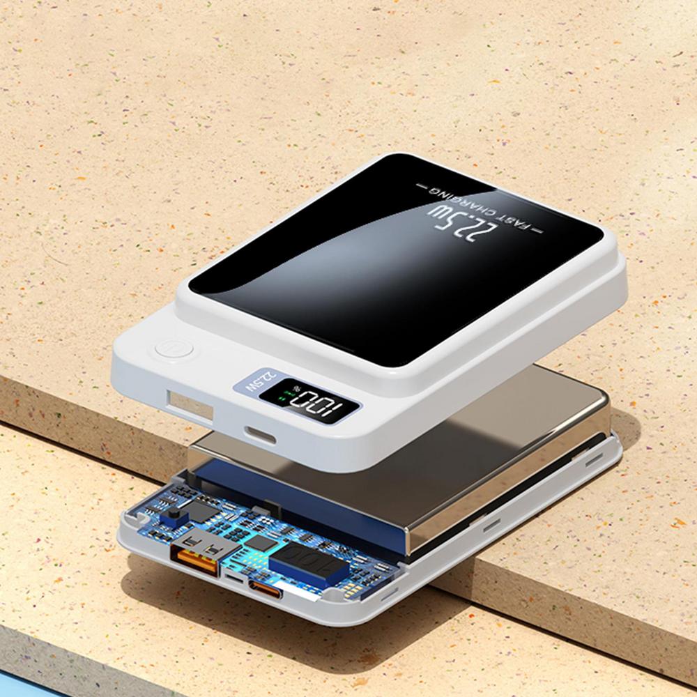 Norvo | Dobbel Energi Trådløs Magnetisk Power Bank