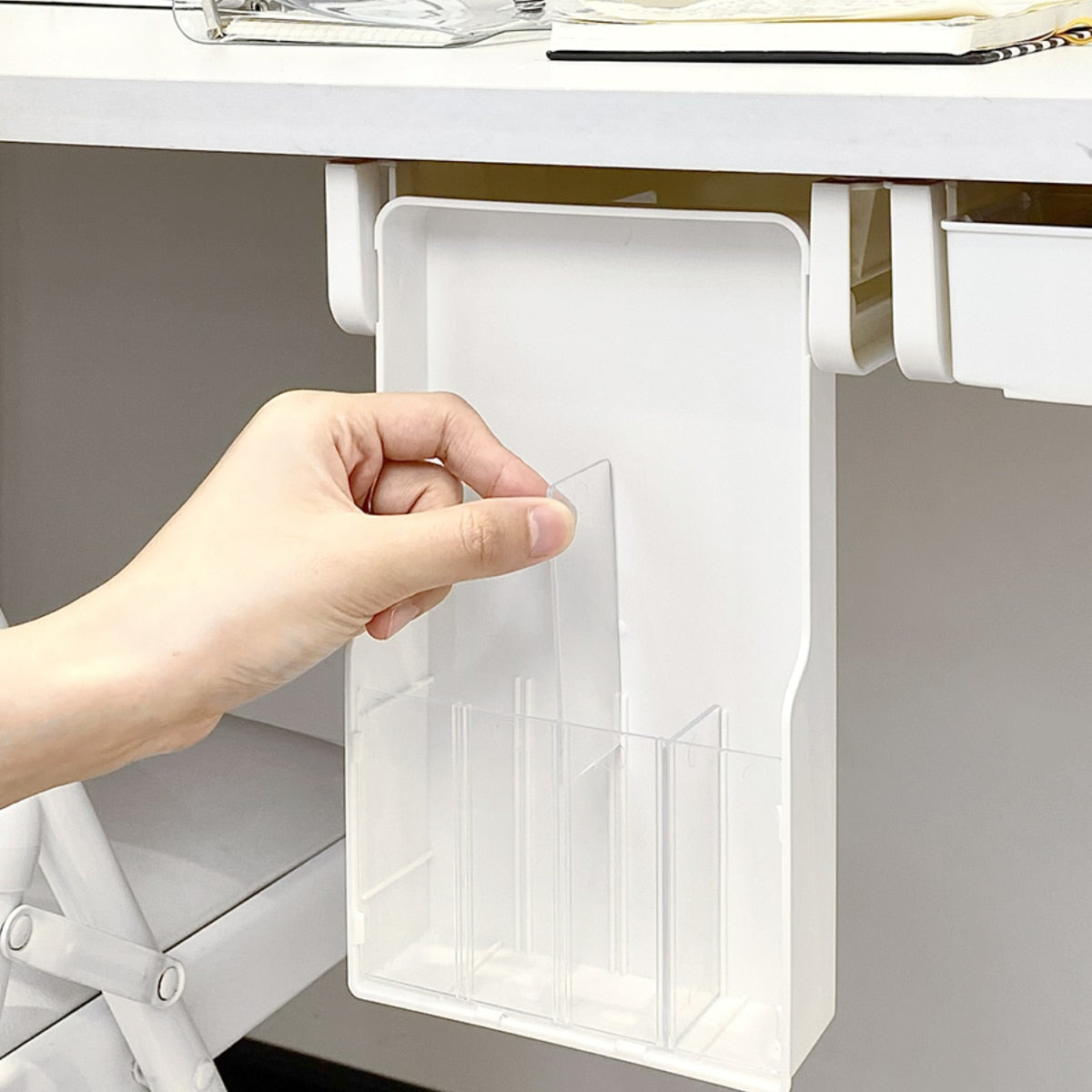 Norvo | Smart Under Skrivebord Skjult Glidende Skuff Organizer