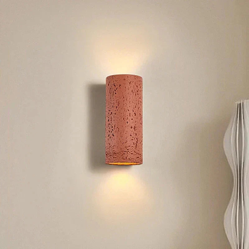 Norvo | Industriell vegglampe med sementfiner