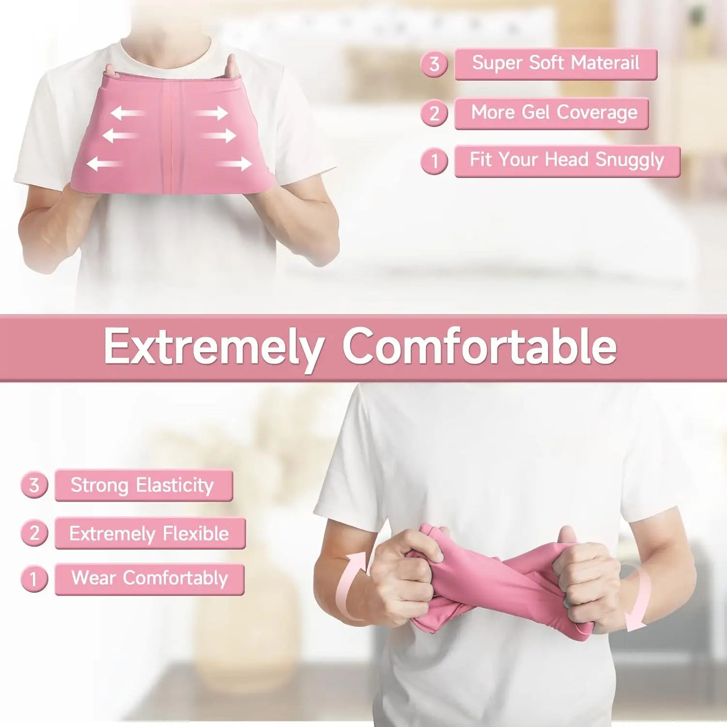 Norvo | Hodepine Lindre Is Gel Øyemaske