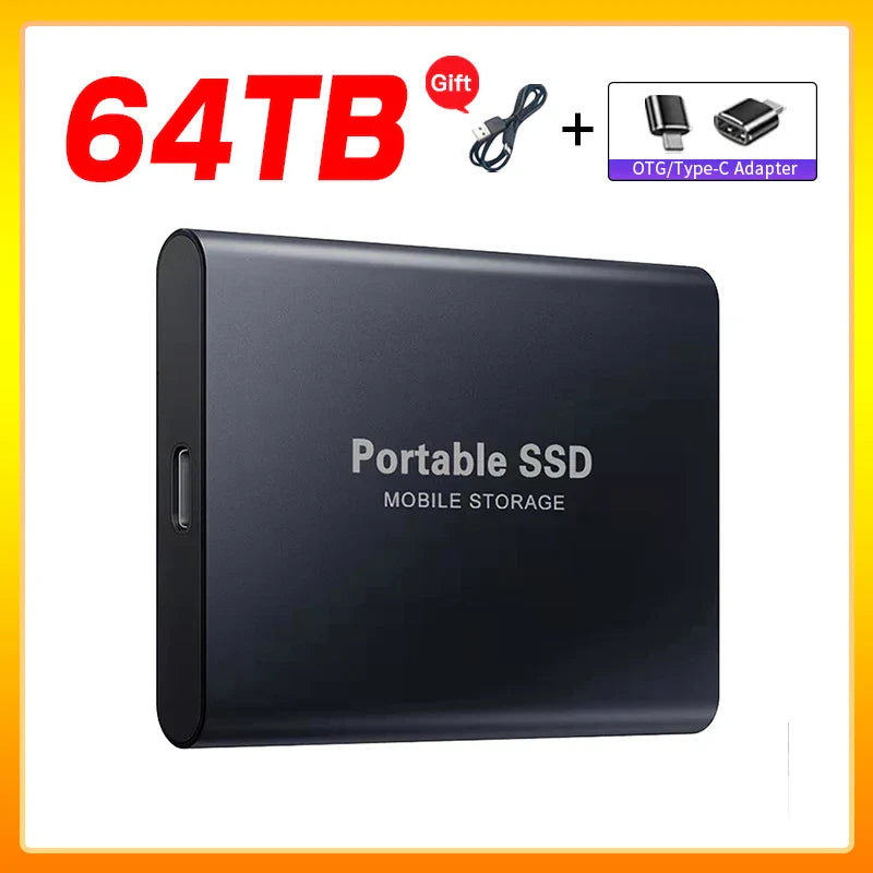 Norvo | Høyhastighets Ekstern Solid State Drive 1TB Bærbar Ekstern Harddisk ssd 2TB Ekstern harddisk ssd harddisk For Laptop Mac