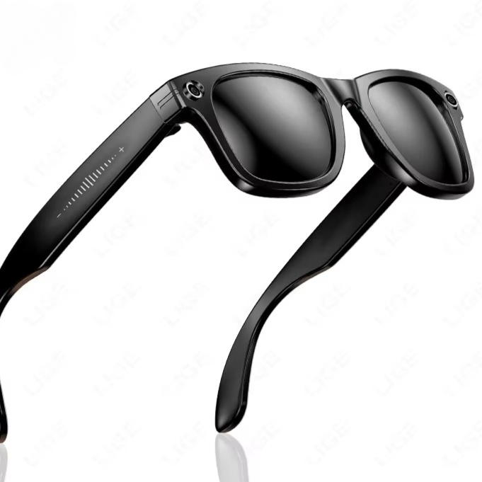 Norvo | Smarte Kamera Briller med Foto, Video, AI Oversettelse & Bluetooth Lyd