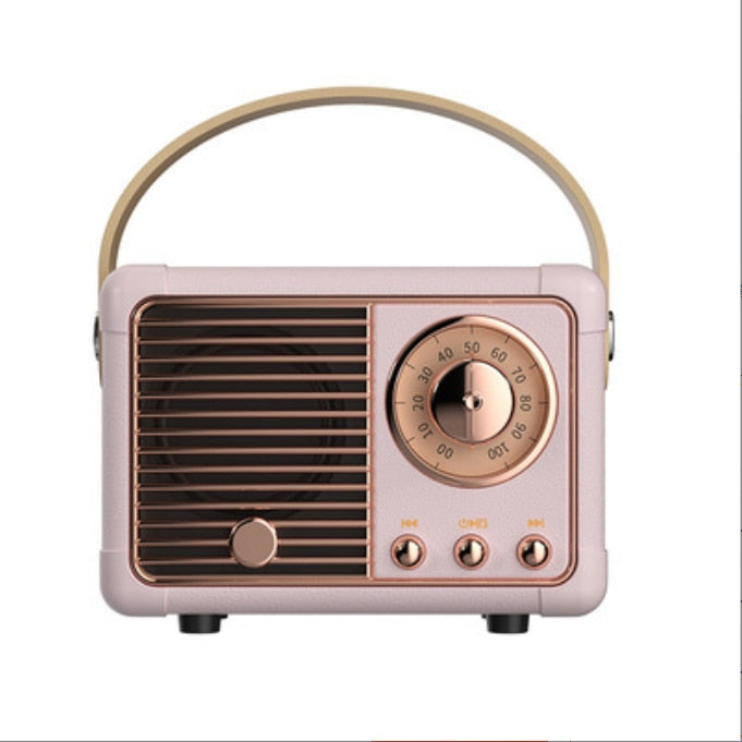 Norvo | Mini Retro Radio Bluetooth Høyttaler