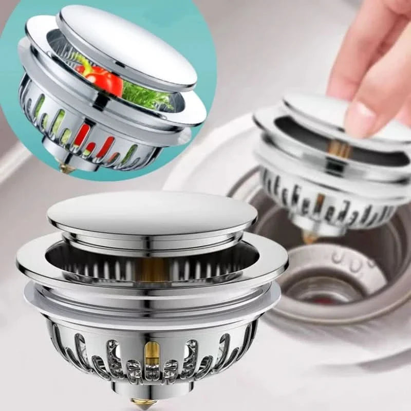 Norvo | SinkShield – Høy-kvalitets rustfritt stål vaskefilter