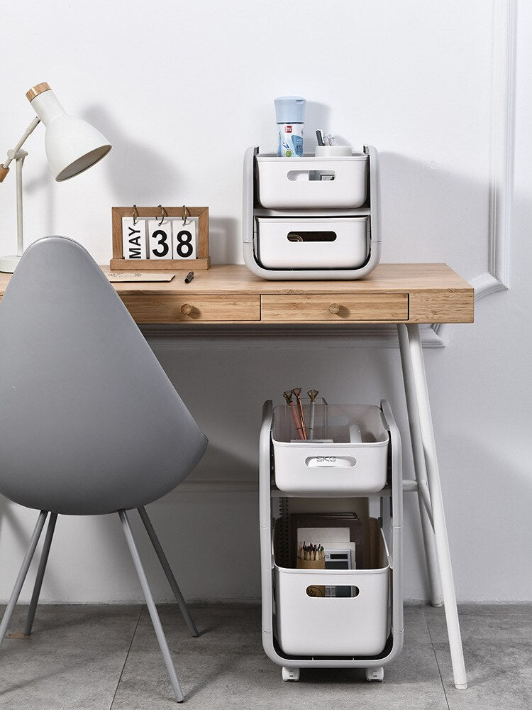 Norvo | Multi-Layer Moderne Slanke Hjem Oppbevaringshylle