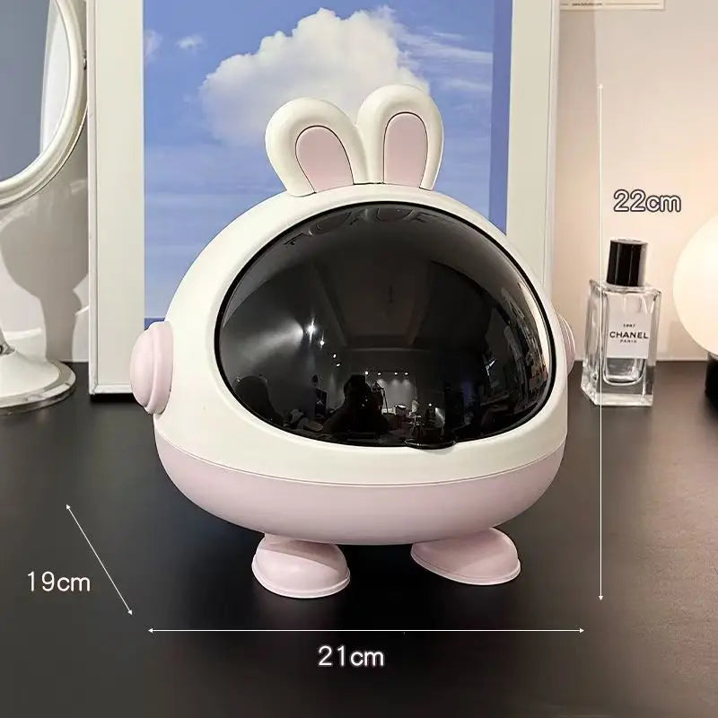 Norvo | Mini Rabbit Desktop Lagringssøppelkurv