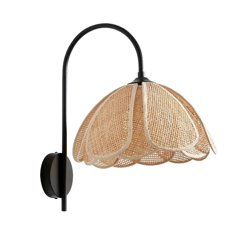 Norvo | LumaFlora - Elegant rotbanglampe - Varm blomsterlig atmosfære