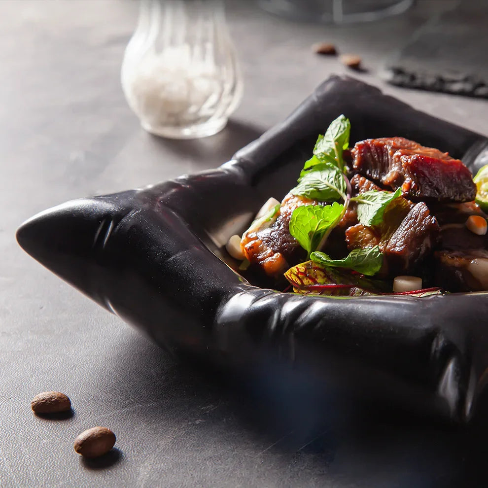 Norvo | Keramisk Kunstnerisk Putetrekk Form Matplate