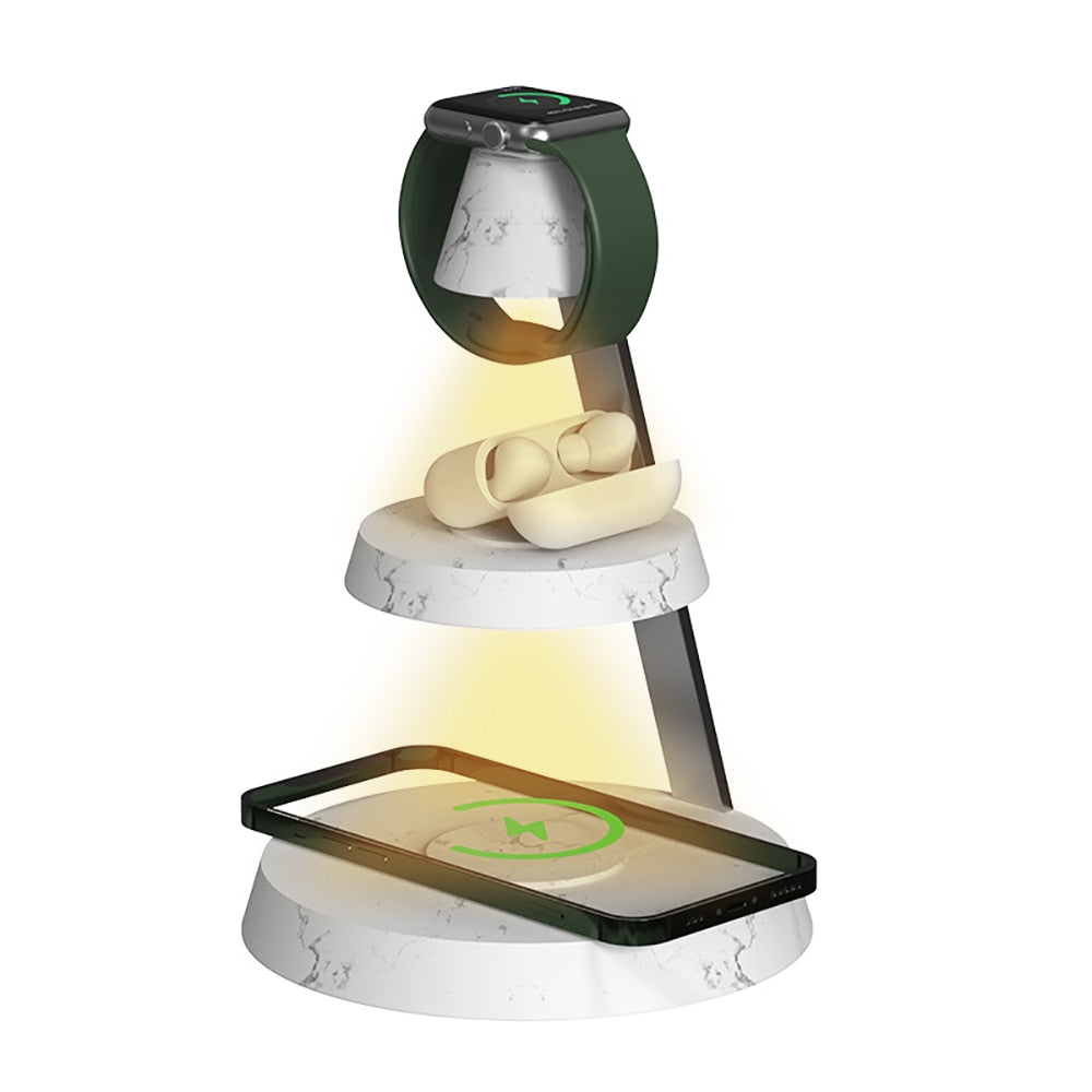 Norvo | Desktop Powerhouse Multi-Device Wireless Charger Stand