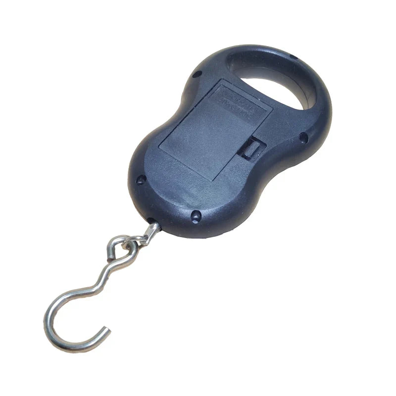 Norvo | Wiegonix Digital Hengeskala 50kg | Presis & Kompakt | LCD Skjerm med Bakgrunnsbelysning | Reise- & Fiskeskala