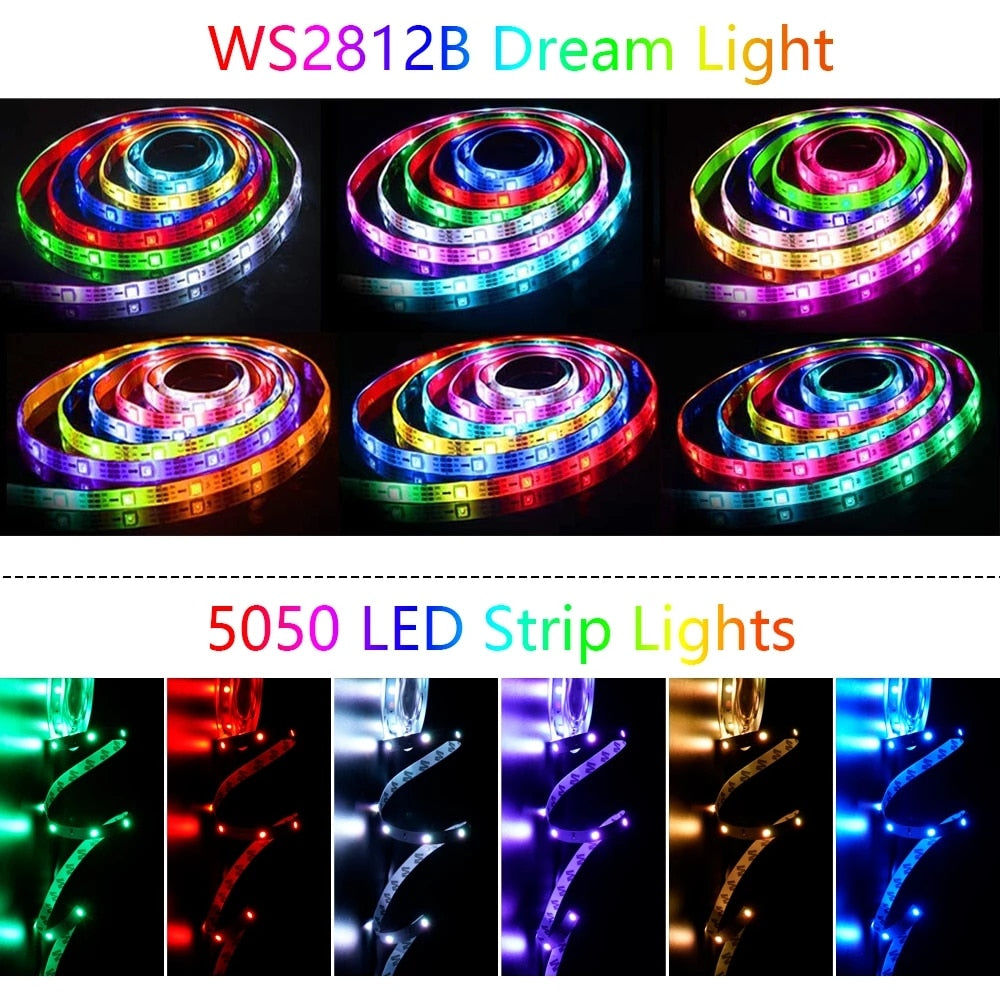Norvo | 1M-20M RGB LED Lysstripe 5V LED