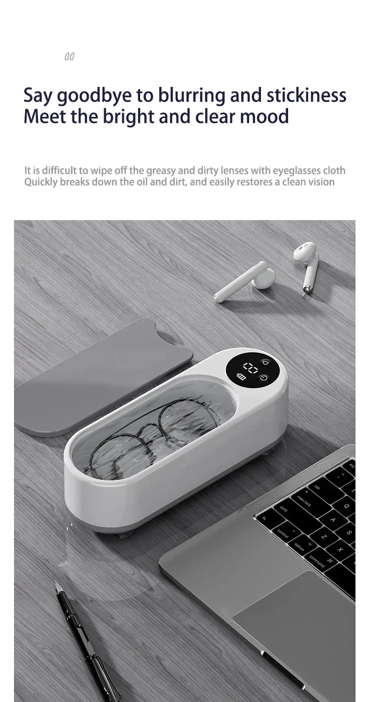 Norvo | Bærbar Multi-bruks Ultralyd Rengjøringsmaskin