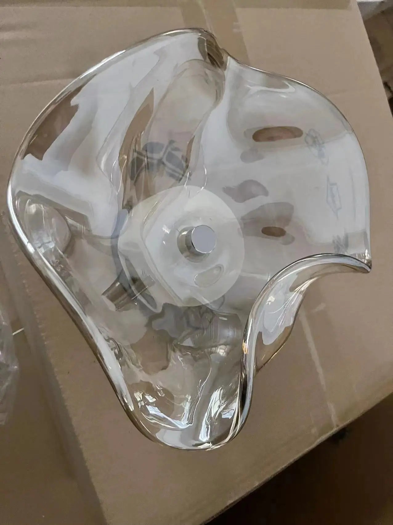 Norvo | ClearAura - Slank Glass Vegglampe