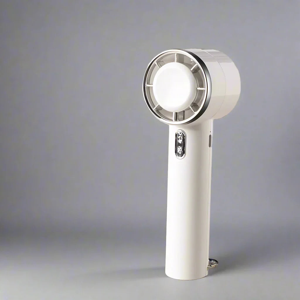 Norvo | Skye Mini Vifte med Kjøleplate – Bærbar Vifte med 100 Hastigheter og Justerbar Bris