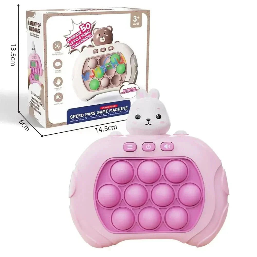 Norvo | FidgeTop – Lys Anti-Stress Puslespill for Barn & Voksne