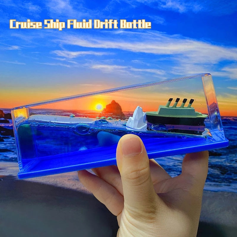 Norvo | Cruise Ship Drift Glass Bottle
