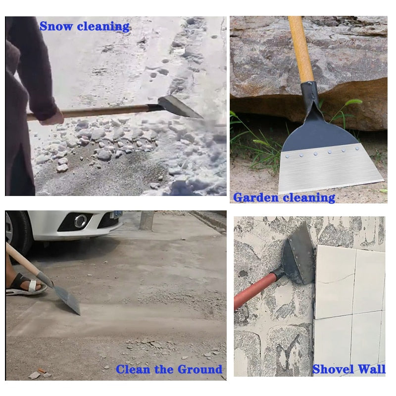 Norvo | Multifunksjonell All-Stål Hage Rengjøringsspade