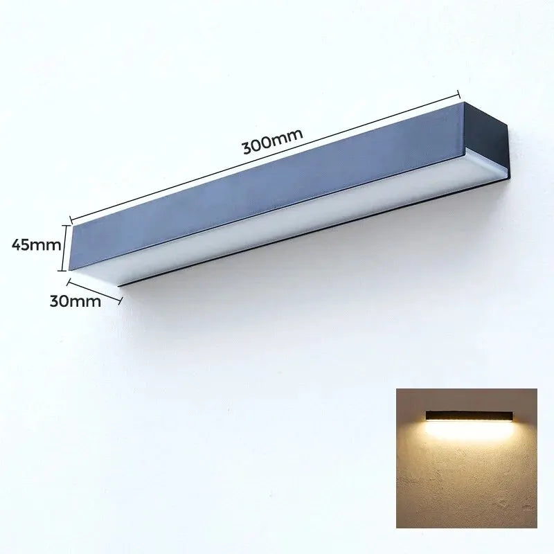 Norvo | Solcelle Vegglampe Solavella | 16 LED-lamper | Super Lys & Vanntett | For Hage, Balkong & Husvegg | Varm & Kald Hvit
