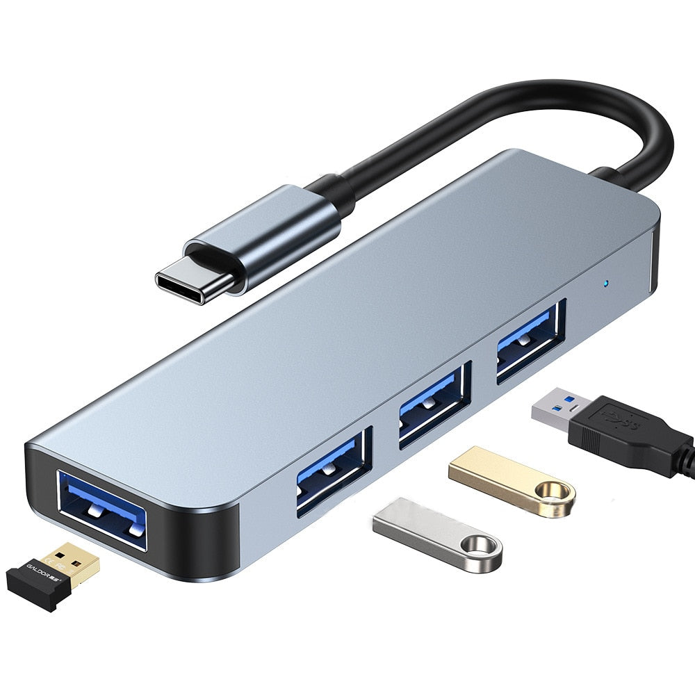 Norvo | Thunderbolt 3 USB-C Hub med HDMI, PD, SD/TF for MacBook Air M1 og iPad Pro