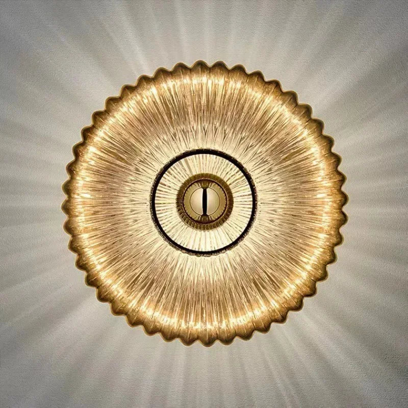 Garduru Elegant Vegglampe i Glass | Noble Design | Varm & Kaldt Lys