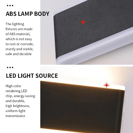 Norvo | Allsidig LED Vegglampe for Innendørs og Utendørs Bruk