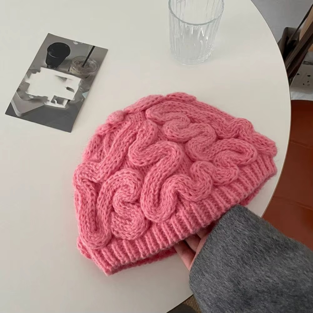 Norvo | Too Much IQ Strikket Hjerne Beanie