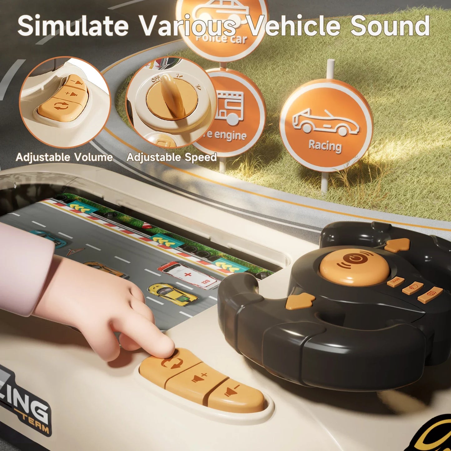 Norvo | Barn Simulert Racedriving Leketøy