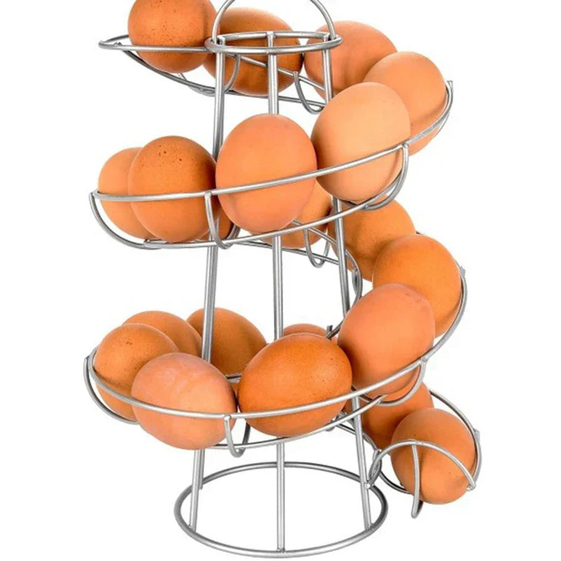 Norvo | Spiral Rullende Egg Dispenser Rack