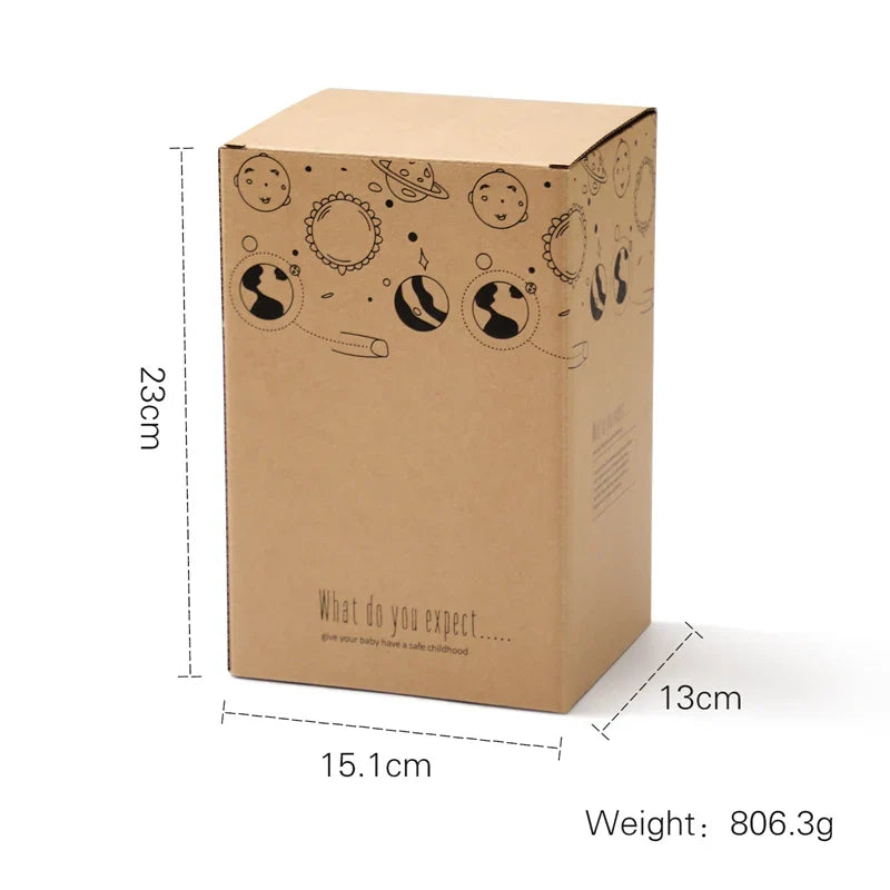 Norvo | EcoToys SpaceBlocks | Utdanning og Moro - Tre Rakettblokker Sett