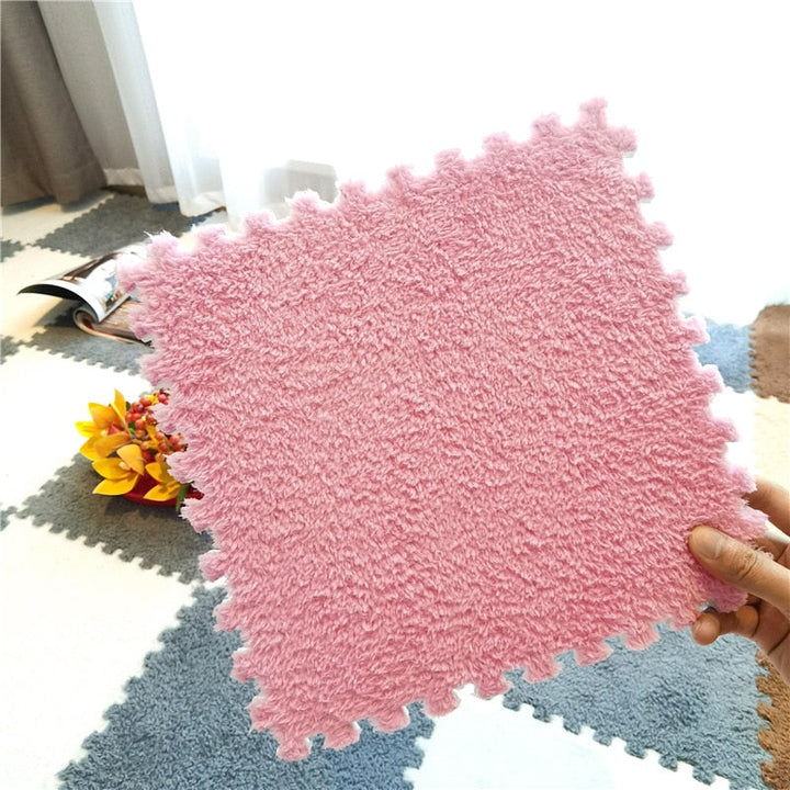 DIY Vinter Plush Puslespill Matte | Norvo