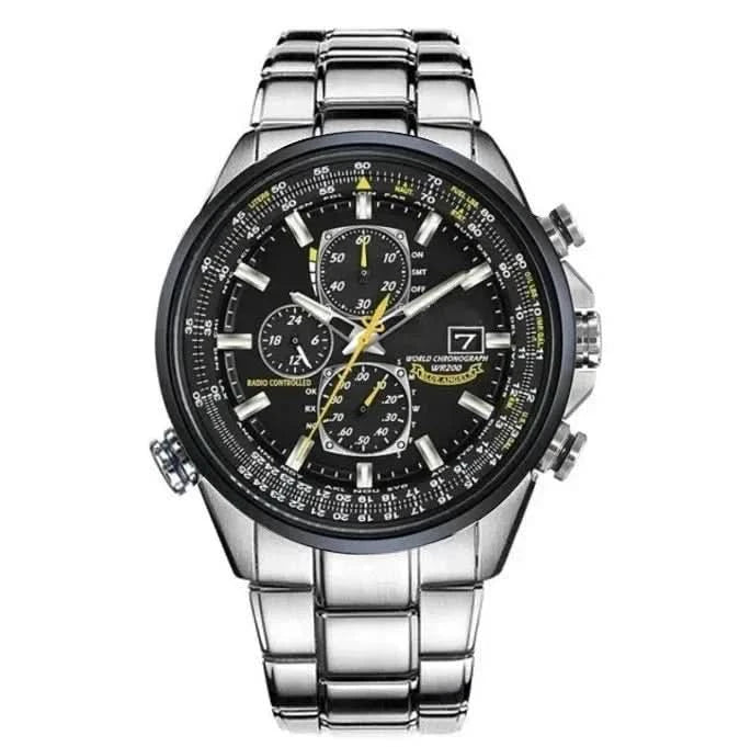 Norvo | Herre's Rustfritt Stål Chronograph Klokke med Kalender