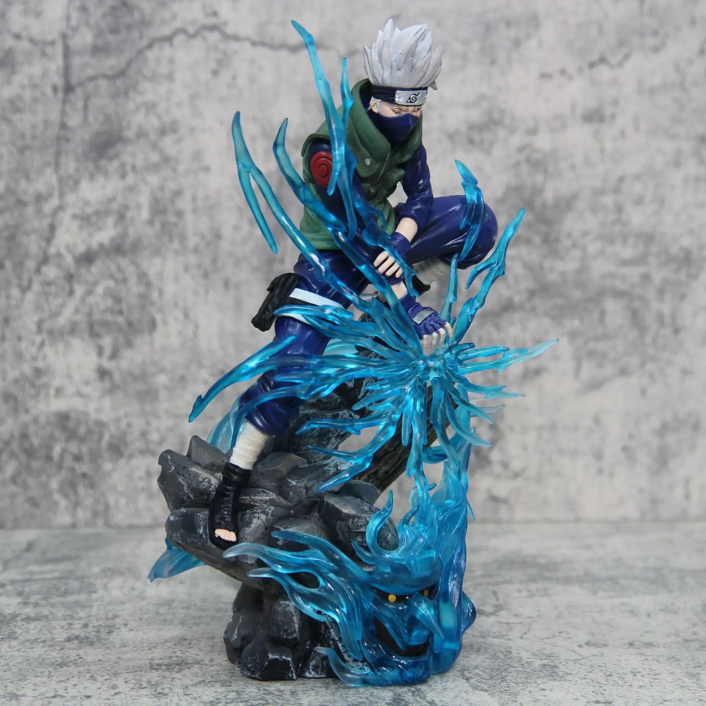 Detaljert PVC Naruto Figur - Kakashi Hatake Modelldukke for Anime Samlere, Gaver og Hjemmedekorasjon 24cm (9.4 tommer)