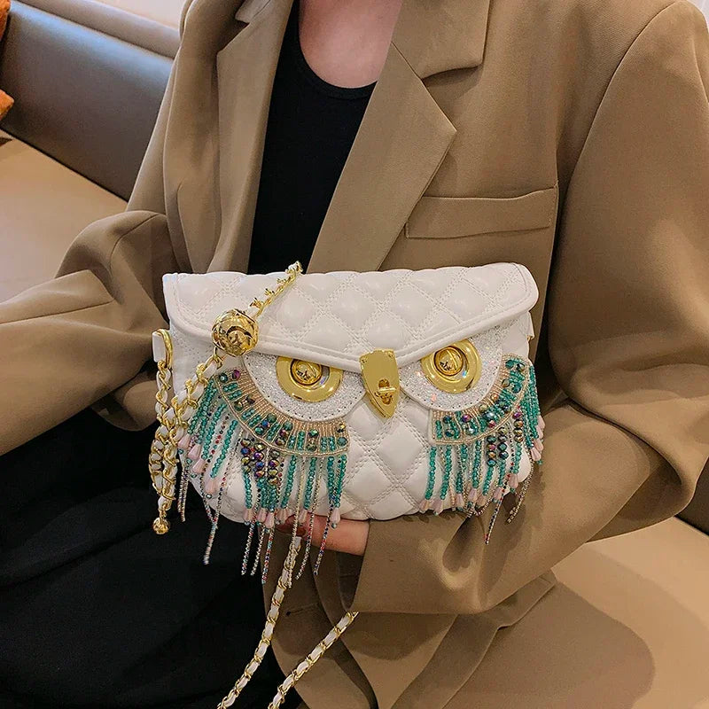 Norvo | Night Owl Glitter Skulderveske