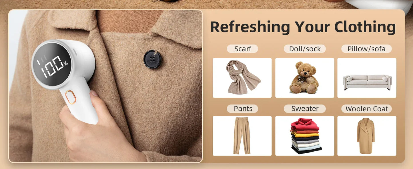 Norvo | Bærbar Elektrisk Stoff Lintfjerner