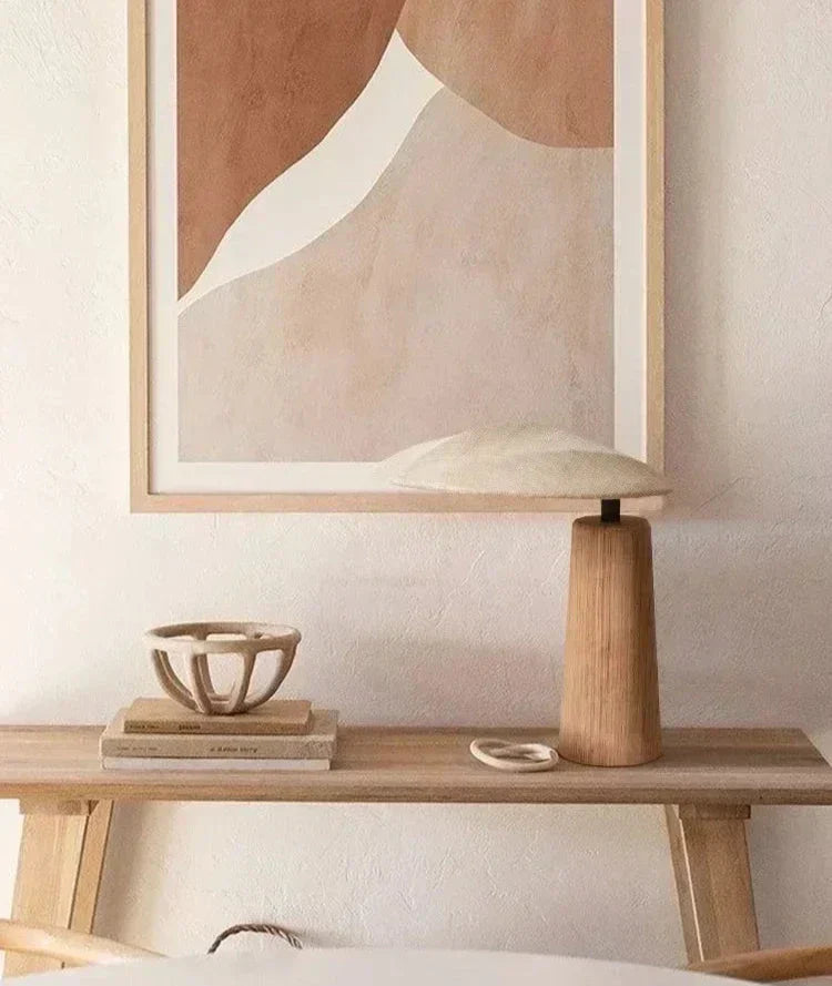 Norvo | Designerlampe med naturlig tre