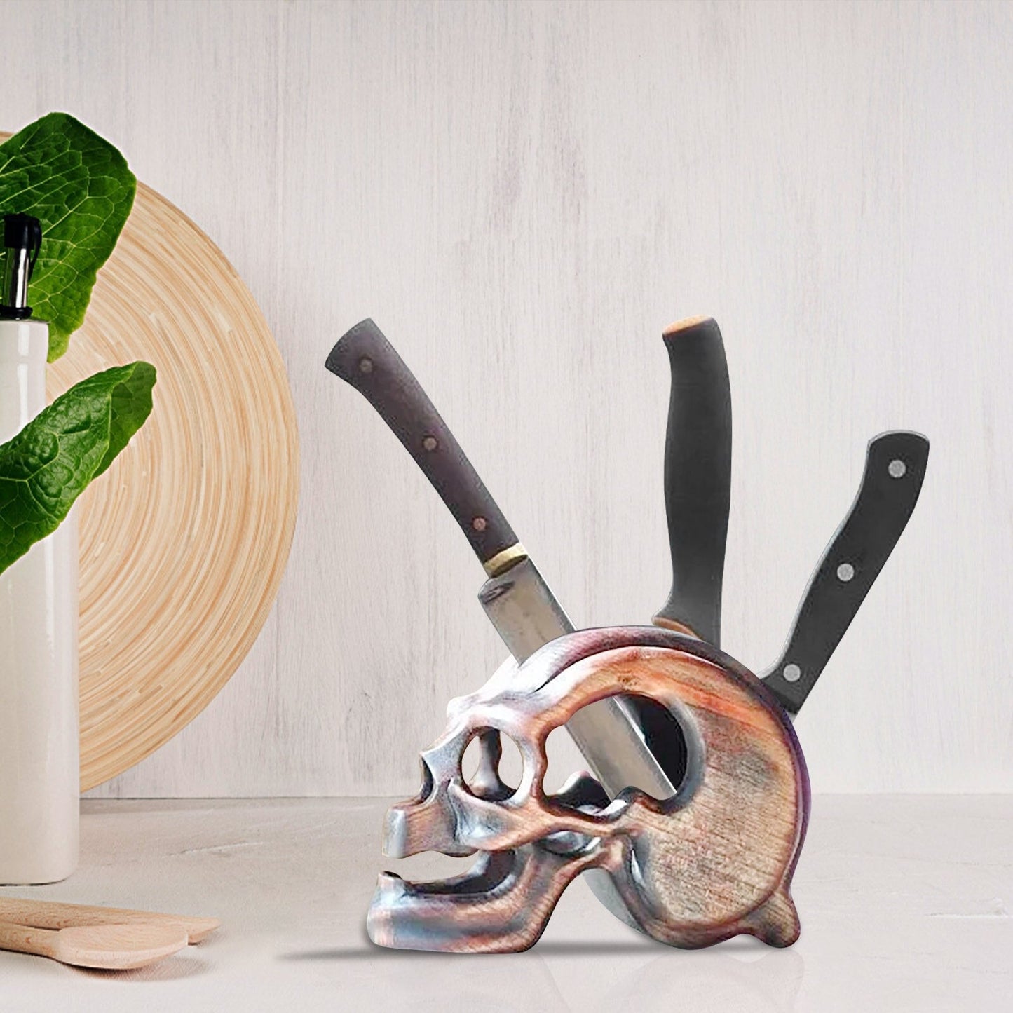 Norvo | Hodeskalle Knivholder