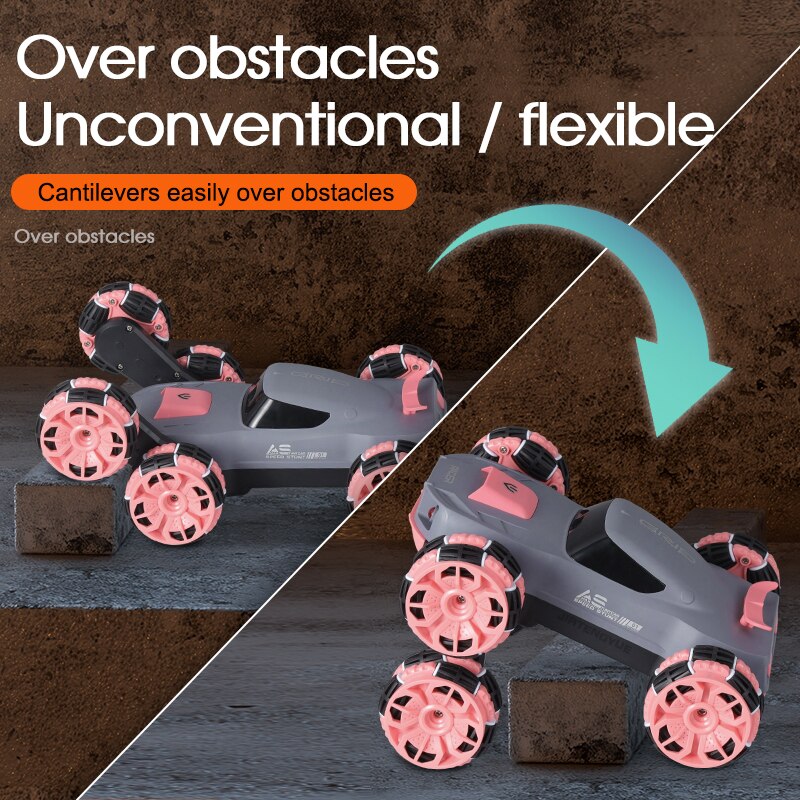 Norvo | Seks-hjul elektrisk RC stunt leketøysbil