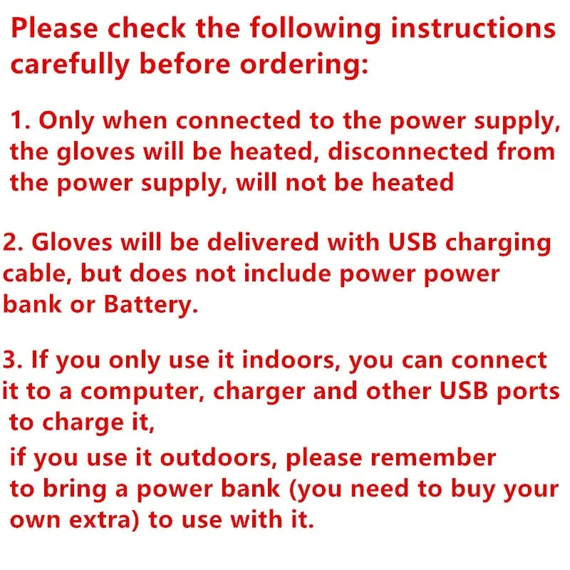 Norvo | ThermaGlide USB Oppvarmede Hansker | Vanntette & Berøringsskjermkompatible | Vinterhåndvarmere for Skiing, Motorsykkel & Utendørs