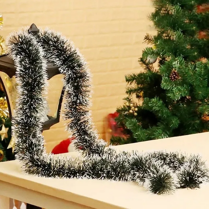 Juledekorasjon Garlands – Kunstig Gran Garland for Innendørs og Utendørs Dekorasjon | Norvo