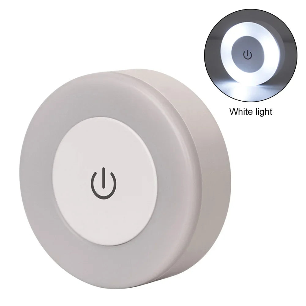 Norvo | LUMORA Touch LED Nattlys | USB Oppladbar | Magnetisk & Trinnløs Dimming | Varme & Kaldt Lys