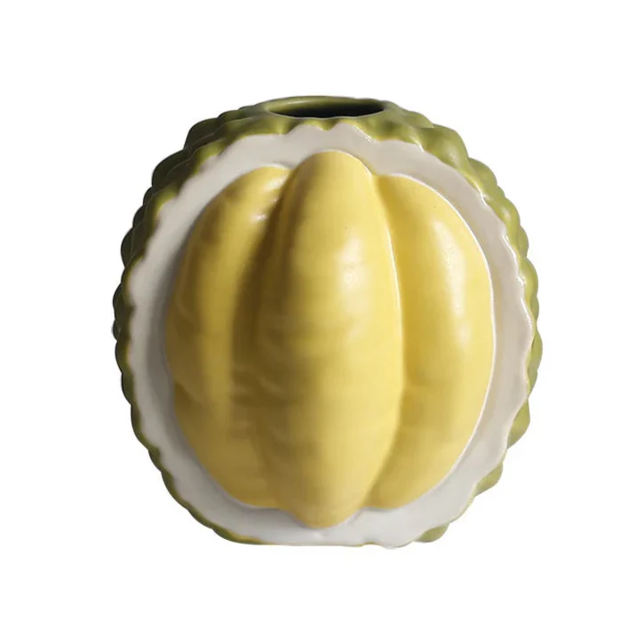 Durian-formet keramik vase | Norvo