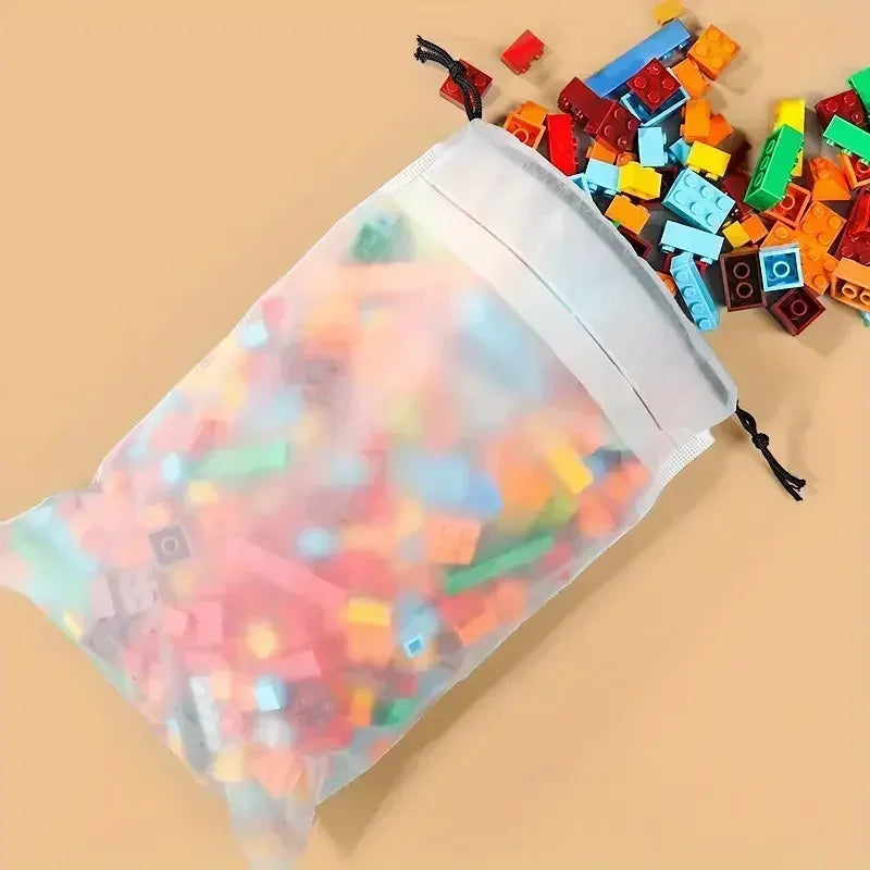 Norvo | ReiseBuddy Skopose Sett | Vanntett & Gjennomsiktig | 10 Pakke | Plassbesparende & Allsidig