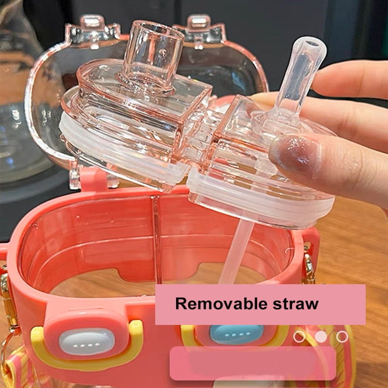 Norvo | Double-Bin Drikk Mer Barn Vannflaske