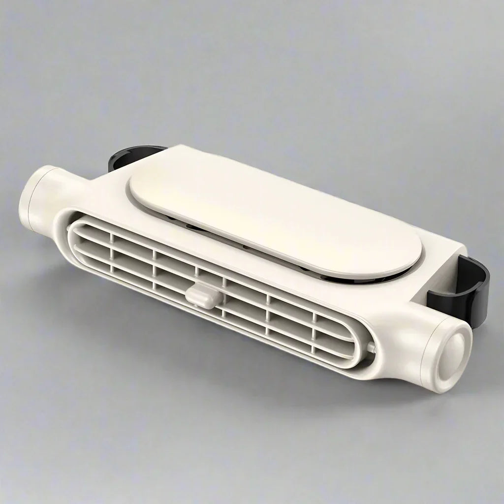 Norvo | Zara Bilhodevifte – USB Kompakt Ventilasjonsystem for Baksete med 3 Hastigheter