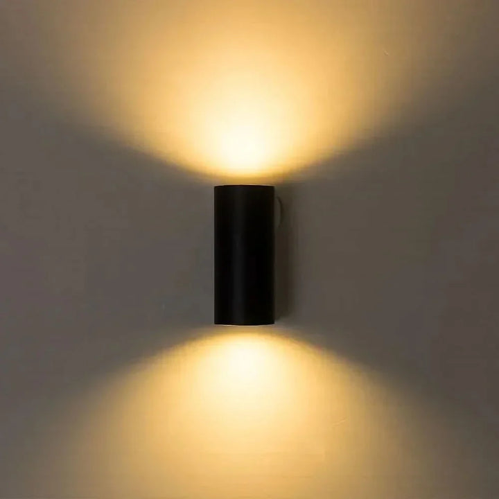 Norvo | Modern LED Utendørs Vegglampe Opp Ned Aluminium