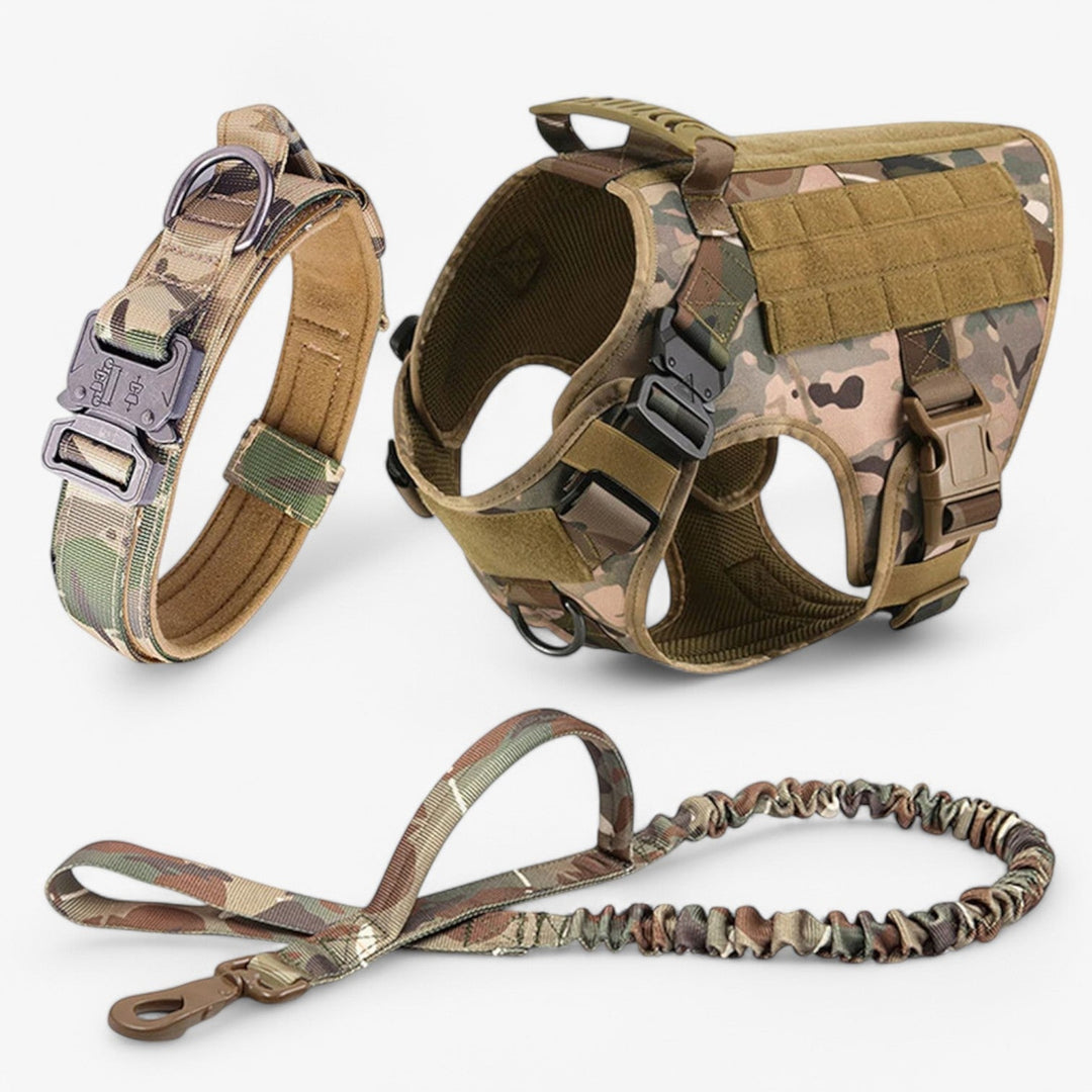 Norvo | KrachtGrip Hundesele – Justerbar Taktisk Sele for Trening & Turer
