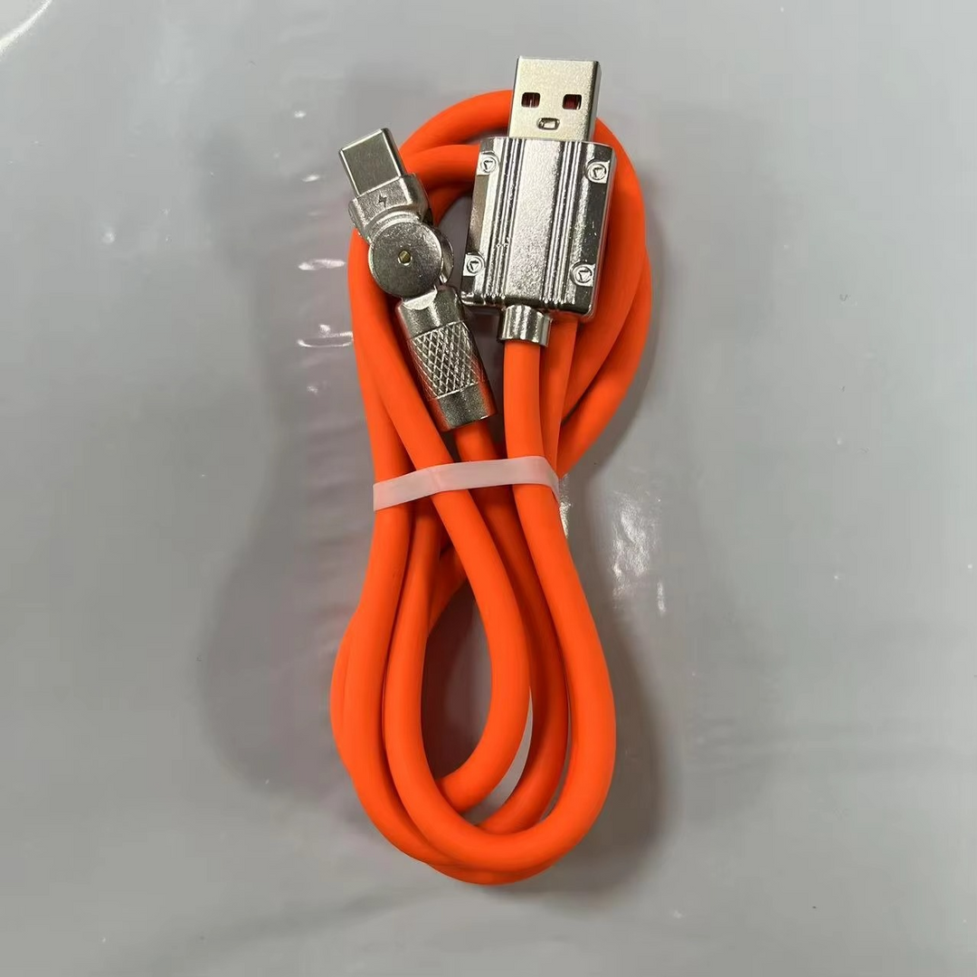 Norvo | Ultra-Nettbar 180° Roterende USB-C Hurtiglader Kabel for Spill-telefoner
