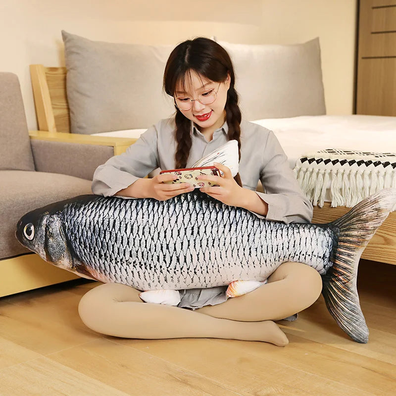 Norvo | Giant Fish Plush Realistiskpute